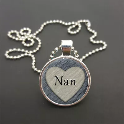 Nan Pendant On 18  Ball Chain Necklace Ideal Birthday Mother's Day Gift N264 • £5.75