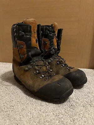 Haix Goretex Chainsaw Boots Size 10 • £45