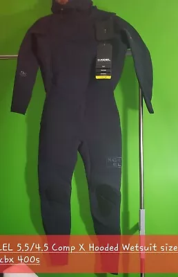 XCEL 5.5/4.5 Comp X Hooded Wetsuit Size Large Hbcbx 400s • $400