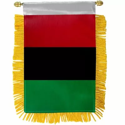 Afro American Africa 4 X6  Mini Window Banner Flag • $6.64