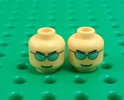 *NEW* Lego Sunglasses Smile Faces Yellow Heads Minifigures Figs - 2 Pieces • $3.70