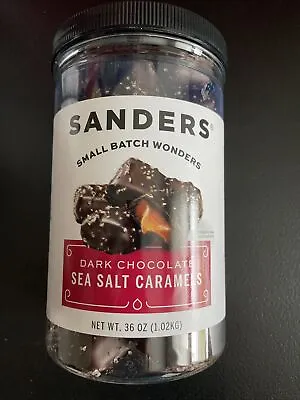 $23.97 • Buy Sanders Dark Chocolate Sea Salt Caramels - 36oz
