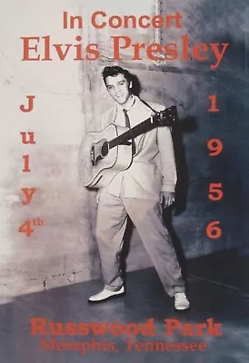 Elvis Presley 13  X 19  Re-Print Music Concert Poster • $19.95