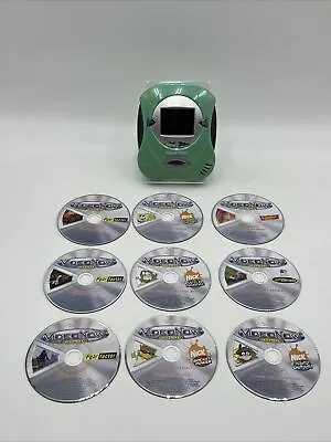 Video Now Color Player Green 9 Discs Lot Nickelodeon Hasbro.    H5 • $55