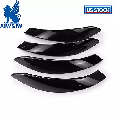 4Pcs Black Inner Door Handle Outer Cover For BMW 3/4 Series M3 M4 • $30.99