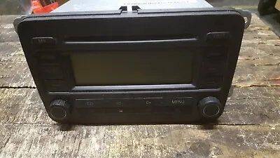 👍 Vw Golf Mk5 Cd Radio Blaupunkt Rcd 300 1k0035186j Without Code   • $37.34