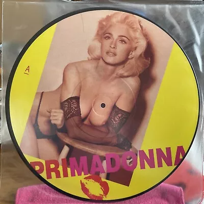 MADONNA Primadonna 12” Vinyl Interview Picture Disc EXCELLENT CONDITION • £19.99