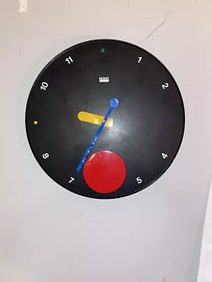 REXITE 987 Vintage Wall Clock  Contrattempo Retro Junghans 1980’s Italy WORKING • $228