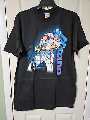 VTG 90s Mizuno Baseball Graphic Art Print SINGLE STITCH Promo T Shirt XL • $45