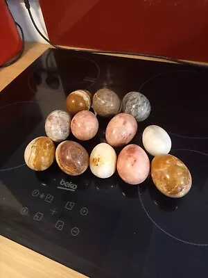 Marble Onyx Eggs X12 • £50