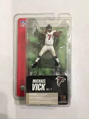 NFL Sports Picks Series 3 Mini Michael Vick 3-Inch Mini Figure [White Jersey] • $6.99