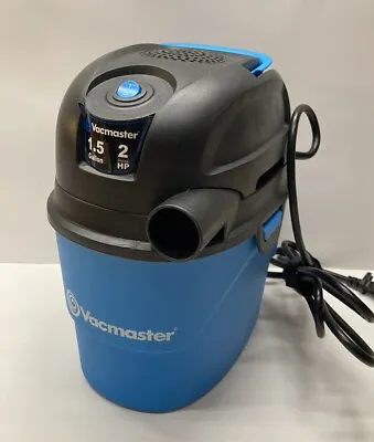 Vacmaster 1.5-Gallon Wet/Dry Vac Vacuum Cleaning Attachments Dust Blue • $19.99