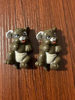 Vintage 1991 Galoob Baby Face Magic Diaper Babies Pets Lot Of 2 • $9.99