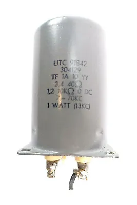 UTC 91842 Transformer 10K Primary 40ohm Secondary 7-70kHz 1W • $42.47