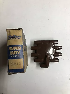 Vintage NOS Mallory Distributor Cap 221F Rare Heavy Duty Design • $149.95