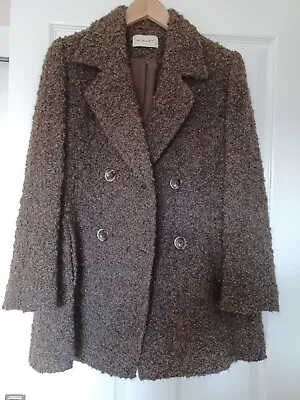 Minuet Mink Wool/Mohair Boucle Jacket Size 10 - Very Good Condition • $22.74