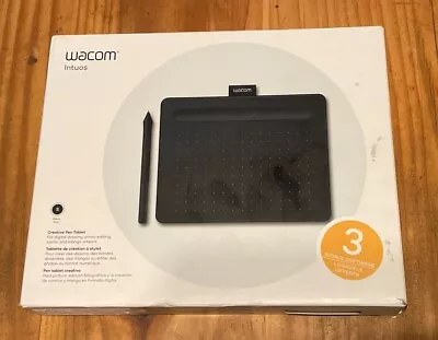 Wacom Intuos S. Wireless Drawing Graphics Tablet. Black • $29.99