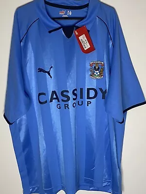 Coventry City 2006 Home Shirt Mens XL BNWT  • £60