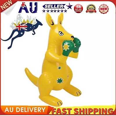 2024  Blow Up Boxing Kangaroo Toy Australian Souvenir Supporter Inflatable  • $26.99