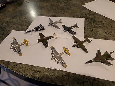 Lot Of 8 Road Champs Die Cast Flyers F-111 Jet Airplane. Parts Restore  • $25
