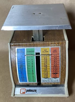 Vintage Pelouze Postal Scale -16oz Model X-1 1975/76 Made In USA- Working! • $34.99