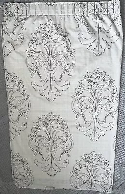 £20 • Buy Next Damask Natural Pencil Pleat Curtains Fully Lined 66 X 54” 2 Sets Available