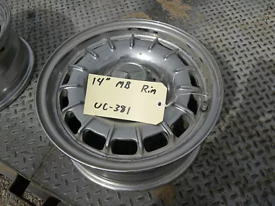 OEM Mercedes Benz W107 W116 W114 W123  14 Inch Alloy Wheel Rim........UC-381 • $85