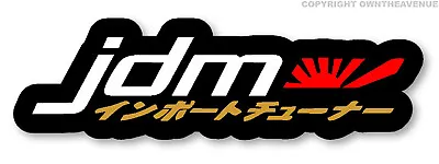 JDM Rising Sun Kanji Flag Drifting Racing Auto Window Bumper Decal Sticker 5  • $4.49