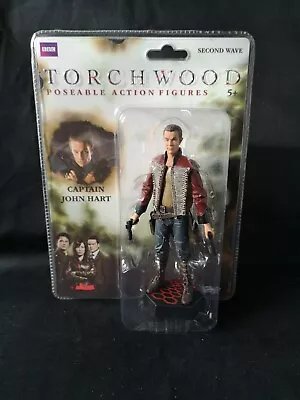 £14.99 • Buy TORCHWOOD Wave 2 Captain JOHN HART 5  Action Figure DR WHO Boxed JAMES MASTERS