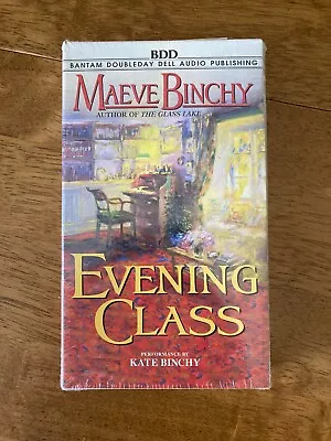 Evening Class By Binchy Maeve 4 Cassette Bantam Doubleday Audiobook NEW  • $9.31
