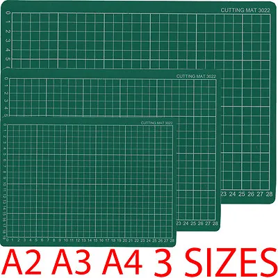Cutting Mat Board Self Healing Double Sided Printed Grid Lines Artist New Craft • £2.75