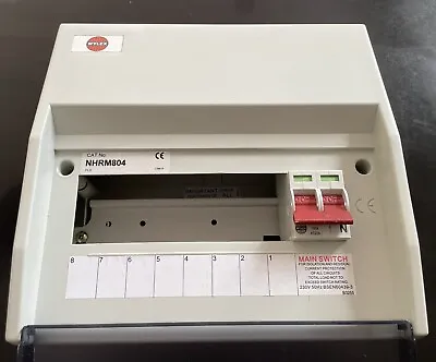 £29.99 • Buy Wylex Consumer Unit 8 Way With Incoming Switch