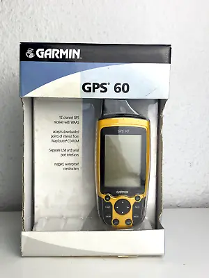 £93.21 • Buy Garmin GPS 60 Outdoor Navigation / Geocaching Handheld With Instructions In Original Packaging