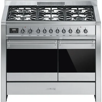 Smeg Cooker A2-81 Graded 100cm Stainless Steel Opera Dual Cavity (JUB-9469) • £2499