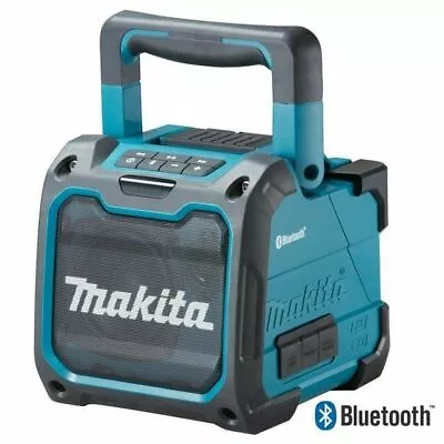 Makita DMR200 Cordless 2-Way Job Speaker With Bluetooth - Black/Blue • £100