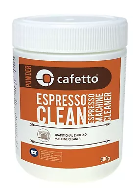 FRESH CAFETTO 500g ESPRESSO CLEAN Coffee Machine Cleaner Professional Powder CND • $19.45