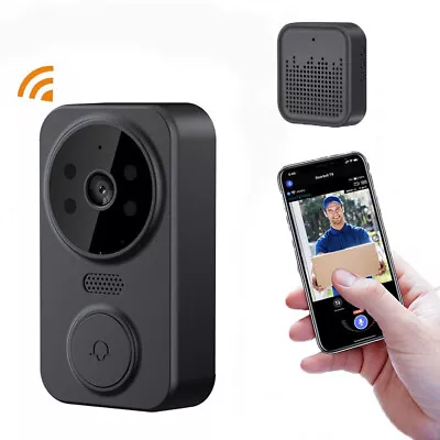 WiFi Wireless Intercom Smart Doorbell Video Security Camera Door Bell Chime NEW • $13.99