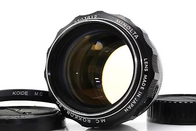 [Near MINT] Minolta MC ROKKOR-PG 58mm F/1.2 Prime MF Lens From JAPAN • $399.99