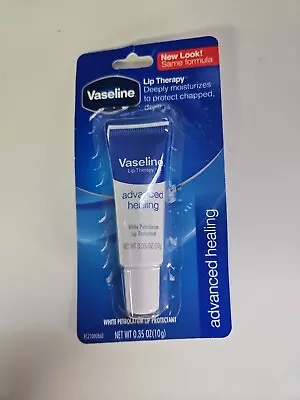 Vaseline Lip Therapy Advanced Healing Tube - 0.35 Oz (10 G) Damaged Packaging • $1.99