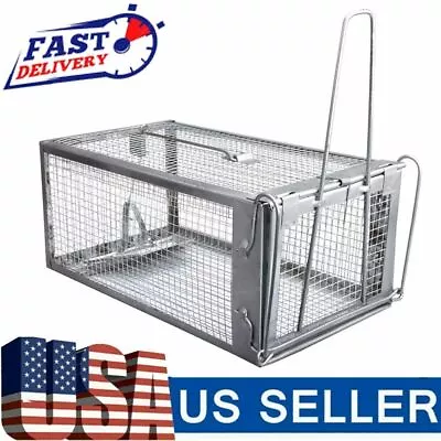 Live Humane Cage Trap For Squirrel Chipmunk Rat Mice Rodent Animal Catcher Hunt • $13.43