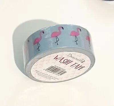 Dovecraft Washi Tape 8m Flamingos • £0.99