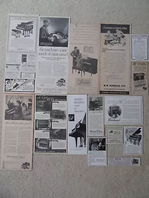 $7 • Buy Ads - Piano & Organ - Baldwin, Hammond, Gulbransen, Wurlitzer, Vose. Schulmerich