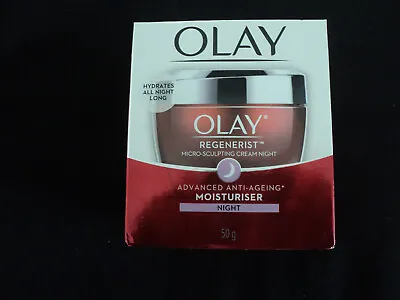 $27 • Buy Olay Regenerist Multi Sculpting Cream Advanced Moisturiser NIGHT. FREE POSTAGE.
