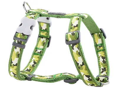 Red Dingo Adjustable Dog/Puppy Harness - Camouflage Green - FREE P&P • £20.70