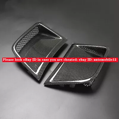 $59.20 • Buy Carbon Fiber Front Side Bumper Air Duct Vent For Subaru STI WRX GRB Wagon 08-14