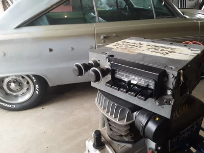 $230 • Buy 71-74  AM FM Radio Mopar Charger GTX Road Runner Cassette Plug Works! See Video!