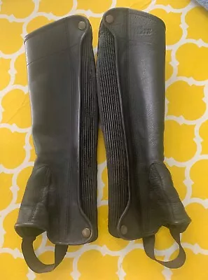 The Elite Leather Half Chaps • $50