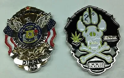 Arena WI K-9 Unit Custom Police Coin • $32.99