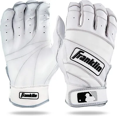 Franklin Baseball Batting Gloves - Natural II Adult  Size XXL White Pair • $19.55
