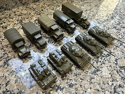 DBGM ROCO Truck Tank Lot #4 Ho Scale Military Miniature Lot 1/87 FREE SHIPPING!! • $35